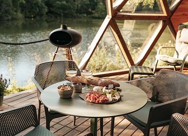 Luxe dome met Noors bad in de Ardennen - 19