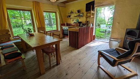 Séjour spacieux dans une grange en bois avec cinéma - 4