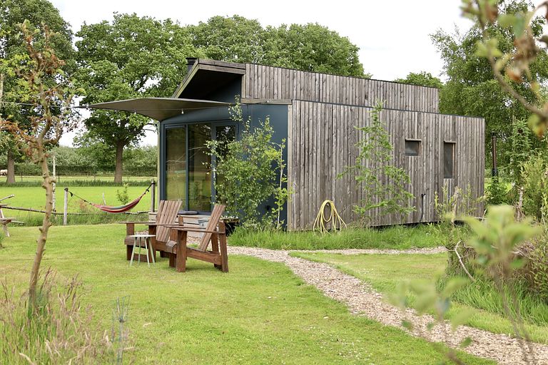 Tiny house (5p) met weids uitzicht en hottub - 1
