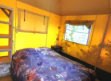 Glamping med privat hottub - 10