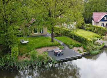 Luxe vakantiewoning (6p) aan het water