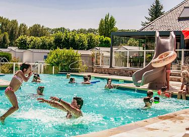 Luxe safaritent met sanitair voor 6 personen - 72