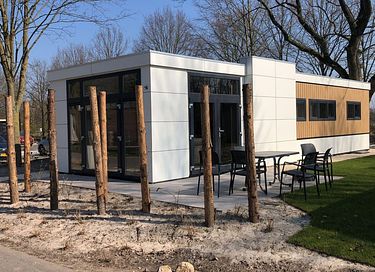 Modern tiny house voor 6 personen