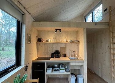 Prachtig tiny house in het bos - 5
