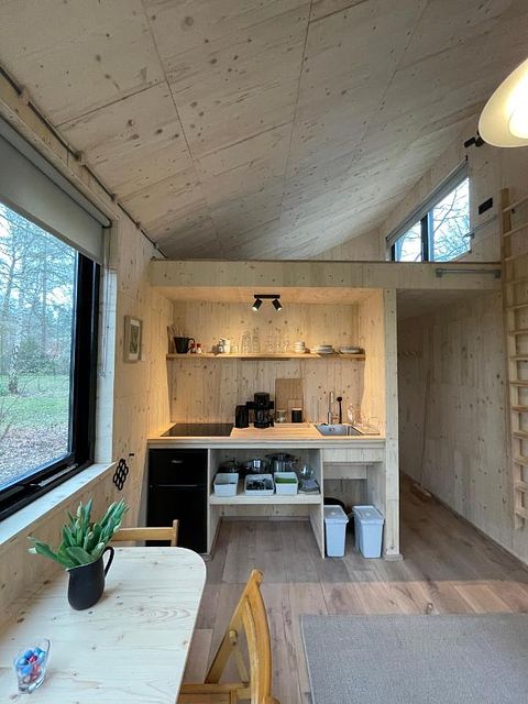 Prachtig tiny house in het bos - 5