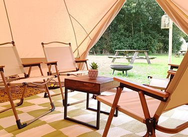 Glamping in a bell tent on the waterfront - 5