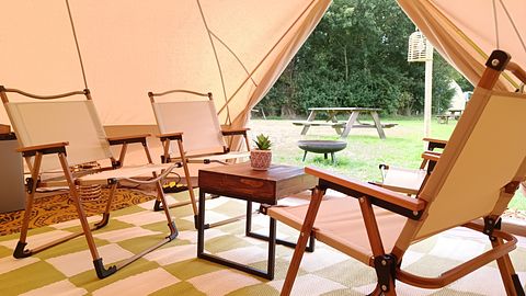 Glamping in a bell tent on the waterfront - 5