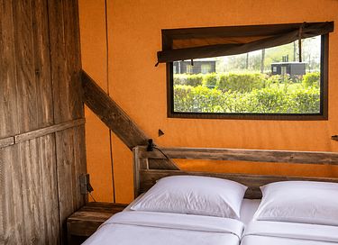 Safaritent (7p) met bedstee en regendouche - 5