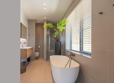 Wellnessvilla aan het water met sauna - 18