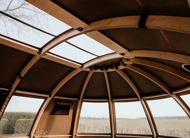 Tente panoramique chauffée avec hottub privé - 10