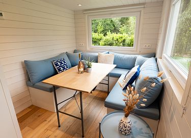 Schönes Tiny House mit Teich und Feuerstelle - 27