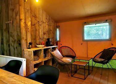 Luxuriöses Familien-Glamping-Zelt 5 Personen - 7