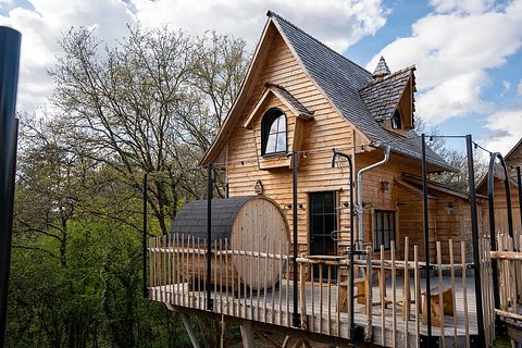 Luxury tree lodge with sauna - 2