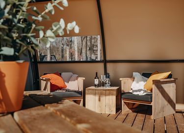 Design tent op de Veluwe voor 5 personen - 12