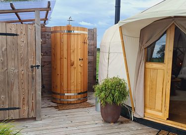 Luxe yurt met Bohemien chic interieur - 22