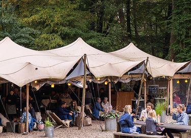 Safari tent with private hottub in the forest - 22