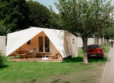 Leuke ronde glampingtent in de Ardennen - 6