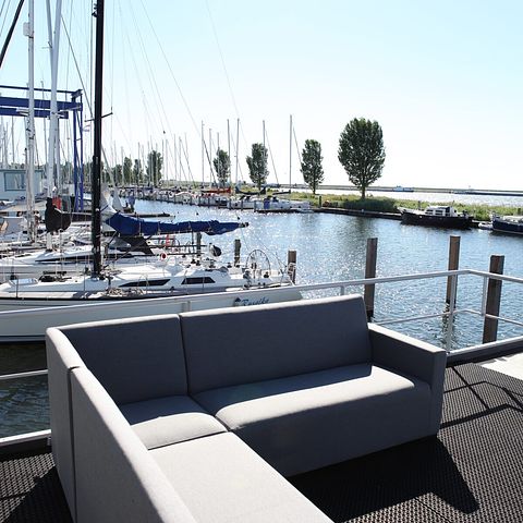 Houseboat (max 4 pers) in harbor Lelystad - 3