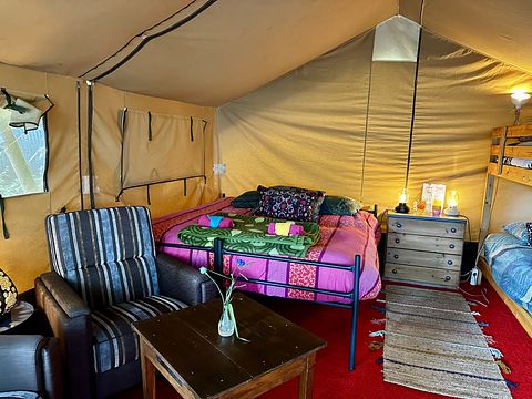 Tente safari 4 personnes dans un camping à Groningen - 3