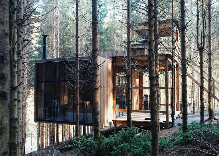 Familie boomhut met hottub in de Ardennen - 1
