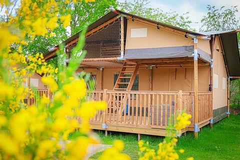 Luxe safaritent met airco voor 6 personen - 3