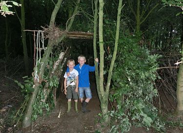 Stoere pipowagen op een gezellige camping - 11