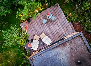 Casetta nel bosco con giardino wellness privato - 14