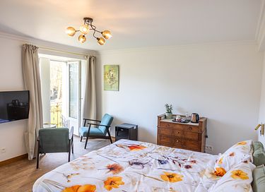 Castle room with romantic balcony - 10