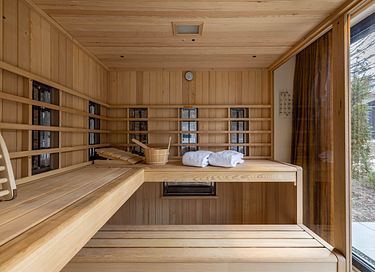 Design-Bungalow mit luxuriösem privatem Sauna - 19