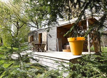 Nature Cabin with Private Hot Tub - 10