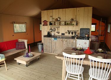Luxe safaritent in een landelijke omgeving - 6