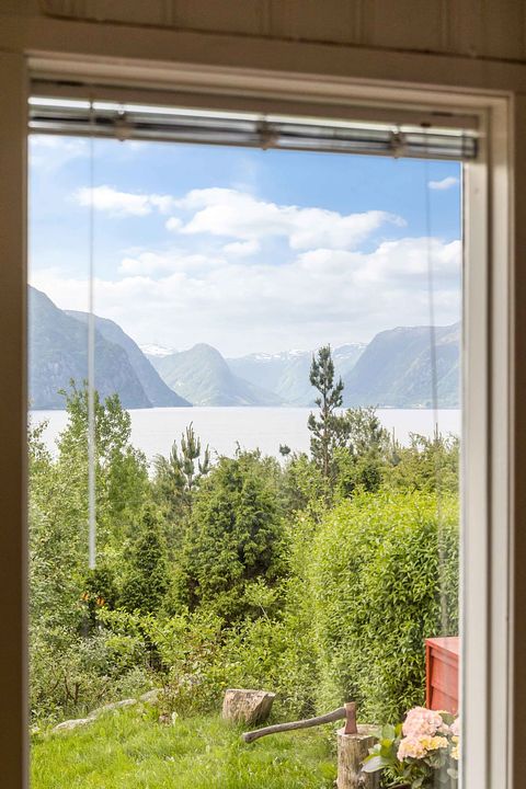 Vakantiehuis omringd door groen in Noorwegen - 5