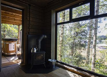 Unieke boshut met privé hottub - 5