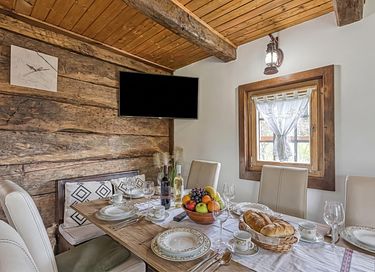 Wooden holiday home located on the space - 21