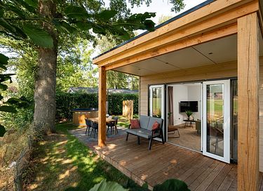 Natuurlodge (2 pers.) met hottub - 3