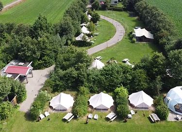 Houten Glamping Pod met eigen Hottub - 20