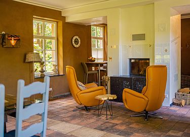 Logement de vacances dans les bois avec cheminée - 4