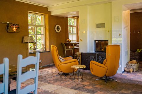 Logement de vacances dans les bois avec cheminée - 4