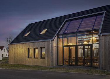 Luxuriöse Gruppenunterkunft (20p) mit Sauna