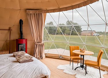 Glamping de luxe avec bain à remous privé - 5