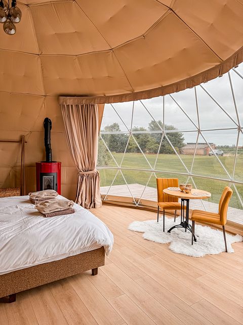 Glamping de luxe avec bain à remous privé - 5