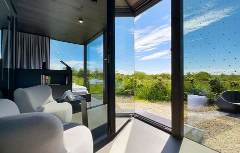 Spiegelhuisje met sauna in de Duitse Eifel - 2