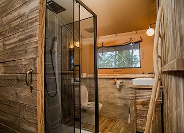 Wellness safaritent (6p) met sauna én hottub - 15