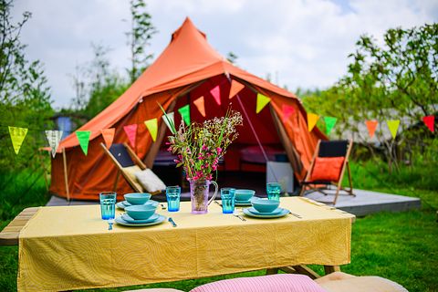 Stoere glampingtent - 2 tot 4 personen - 5