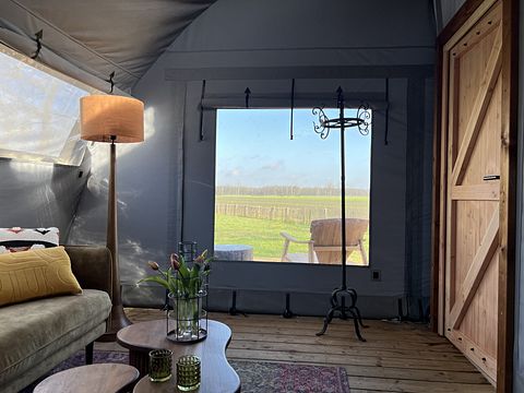 Tente de glamping de luxe (2p) avec bain à remous - 2