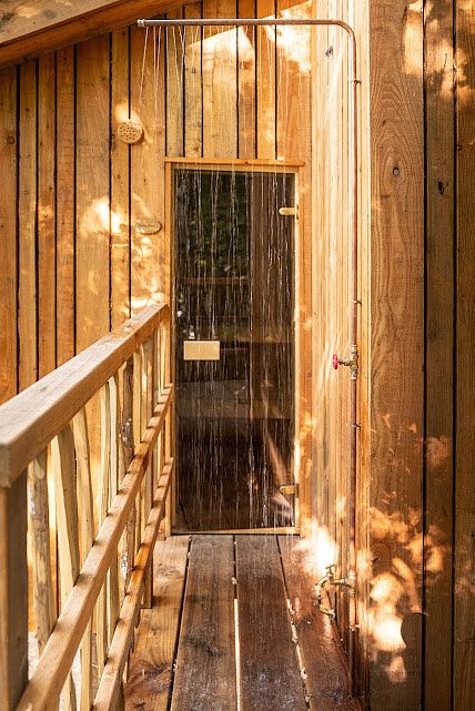 Cabane perchée romantique avec bain nordique  - 5