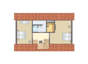 Luxuriöser 10-Personen-Bungalow mit Sauna - 22