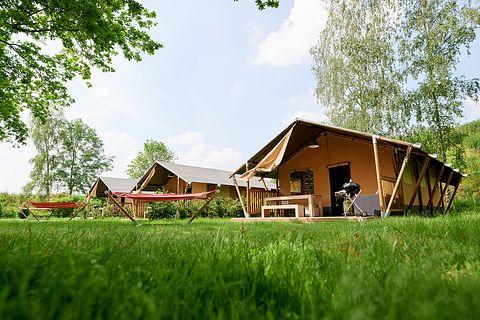 Tente safari (6p) près d'un lac dans le Limbourg - 4