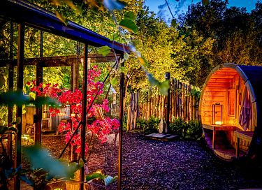 Casetta nel bosco con giardino wellness privato - 25