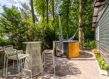 Design boshuisje met privé hottub - 3